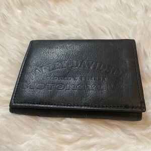 Harley Davidson Motorcycle Wallet in Black
